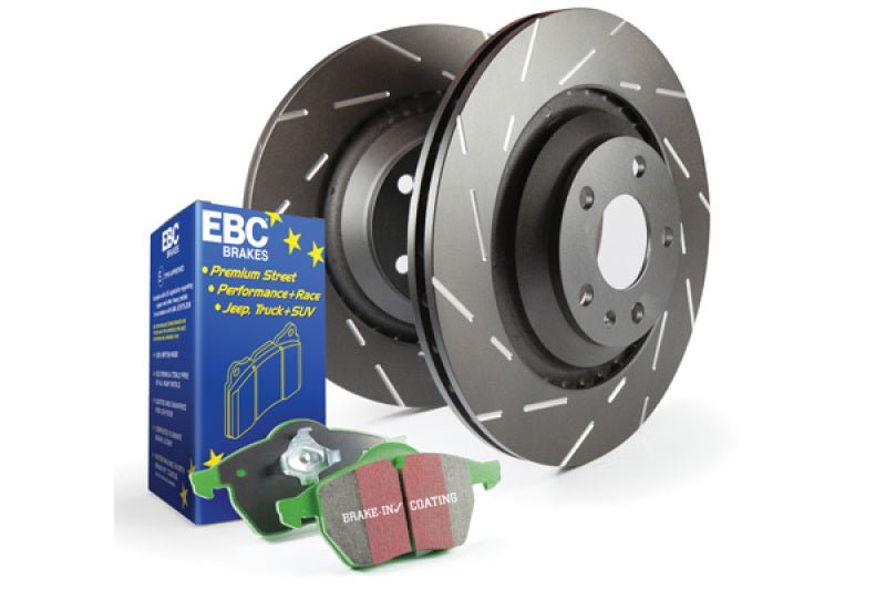 EBC S2 Brake Pad and Rotor Kit, Lexus GS400 1998-2000, Lexus GS430 2001-2005 & More (Part S2KR2317) - Lunaticsco