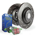 EBC S2 Brake Pad and Rotor Kit, Lexus GS400 1998-2000, Lexus GS430 2001-2005 & More (Part S2KR2317) - Lunaticsco