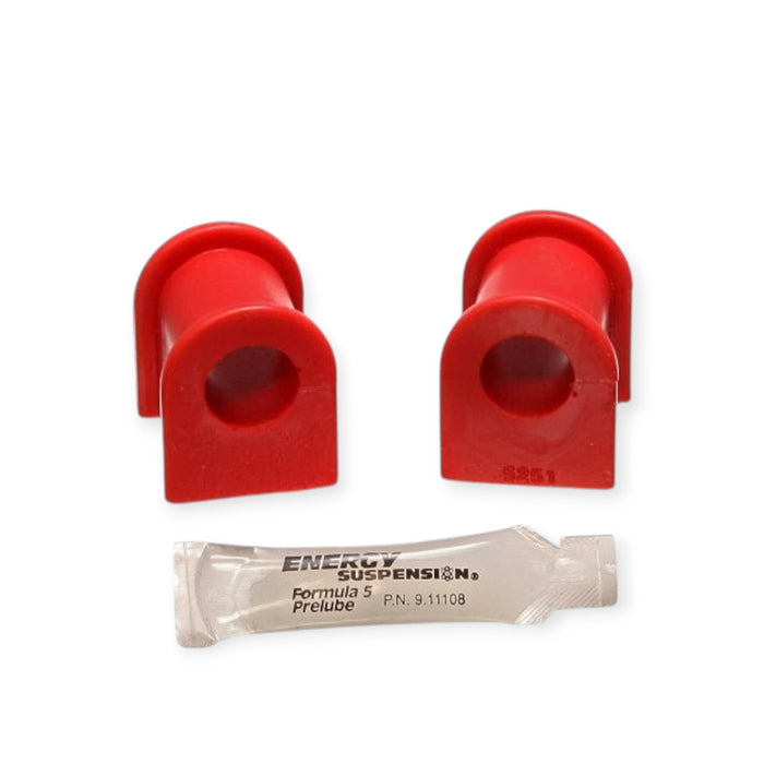 Energy Suspension Front 19mm Sway Bar Frame Bushings - 92-95 Toyota MR2 (Red) - Lunaticsco