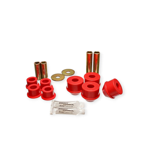 Energy Suspension Front Control Arm Bushing Set - 92-95 Toyota MR2 (Red, includes Strut Bushings) - Lunaticsco