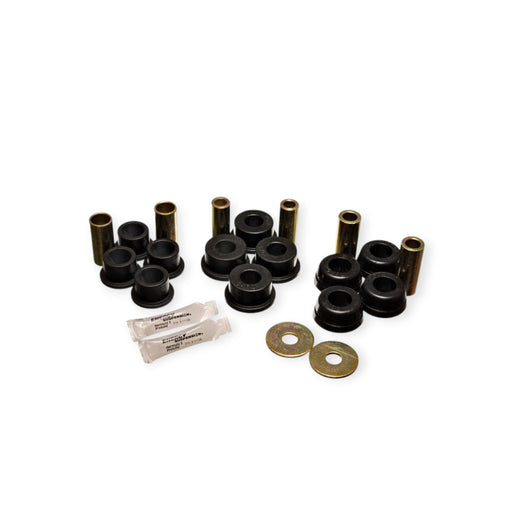 Energy Suspension Rear Control Arm Bushing Set - 92-95 Toyota MR2 (Black, includes Strut Bushings) - Lunaticsco