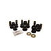 Energy Suspension Rear Control Arm Bushing Set - 92-95 Toyota MR2 (Black, includes Strut Bushings) - Lunaticsco