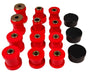 Energy Suspension Rear Control Arm Bushing Set - Red Lexus 01 - 05 IS300 - Lunaticsco