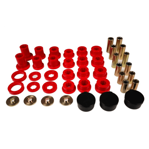Energy Suspension Rear Control Arm Bushing Set - Red Lexus 01 - 05 IS300 - Lunaticsco