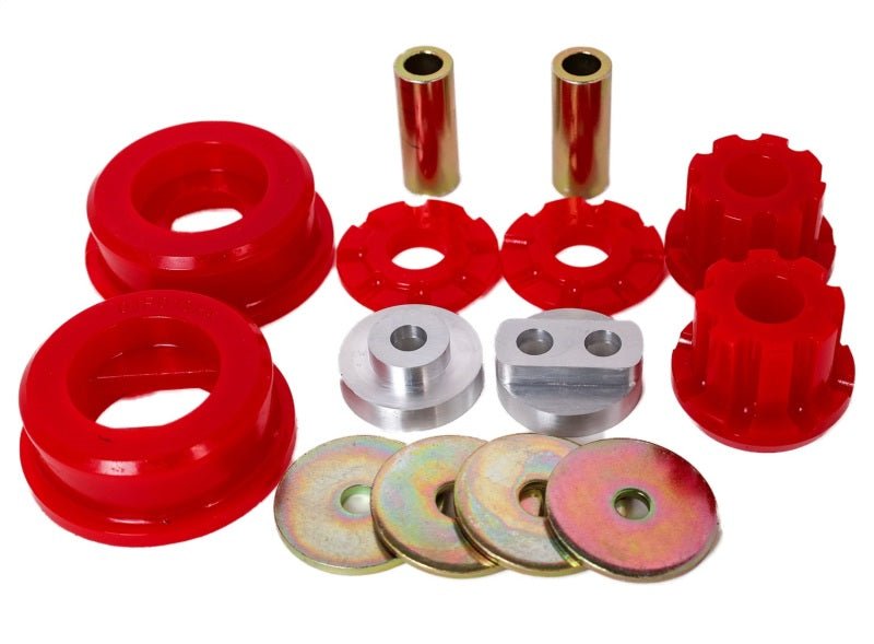 Energy Suspension Rear Differential Bushing Set - Red Lexus 01 - 05 IS300 - Lunaticsco