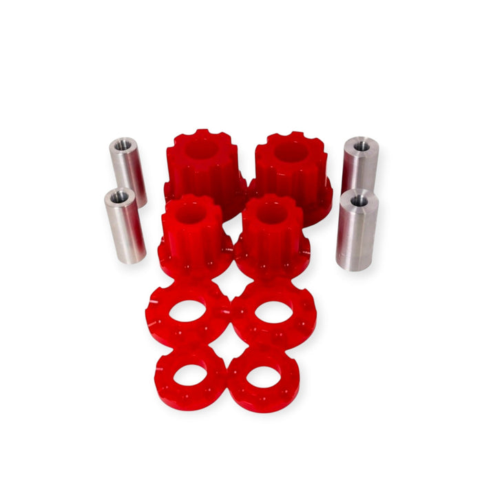 Energy Suspension Rear Subframe Bushing Set - 01-05 Lexus IS300 (Red) - Lunaticsco