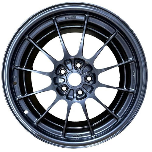 Enkei NT03+M 18x9.5 5x114.3 27mm Offset 72.6mm Bore Gunmetal Wheel - Lunaticsco