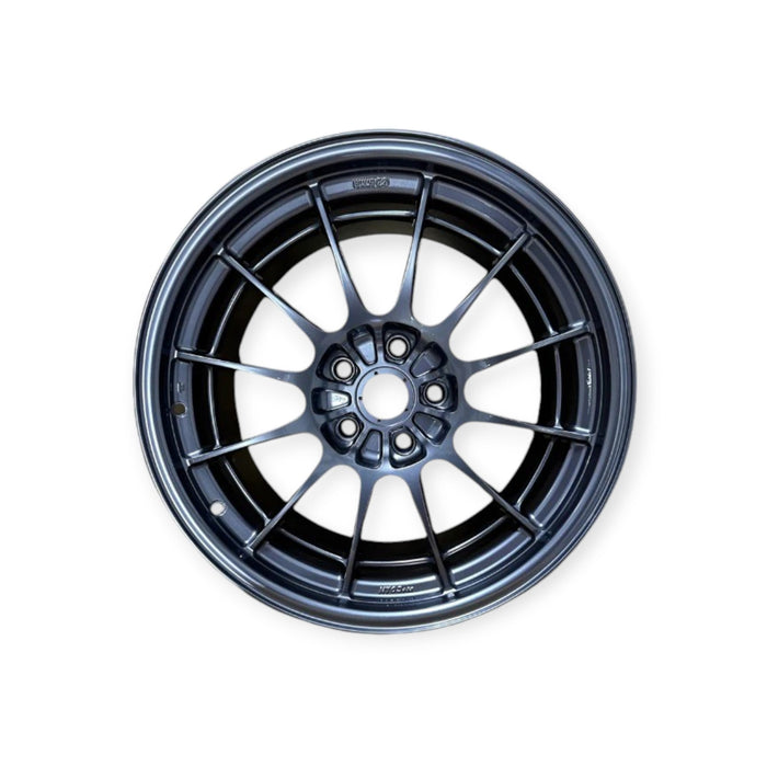 Enkei NT03+M 18x9.5 5x114.3 40mm Offset 72.6mm Bore Gunmetal Wheel - Lunaticsco