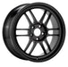 Enkei RPF1 17x7 5x114.3 45mm Offset 73mm Bore Black Wheel - Lunaticsco