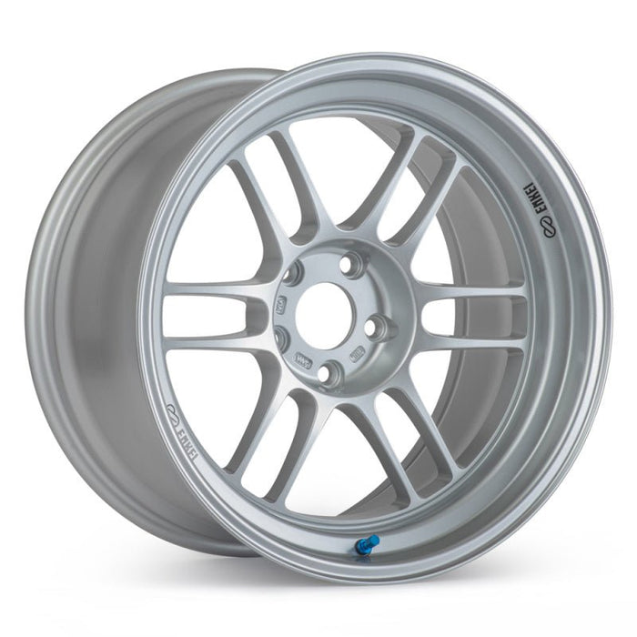 Enkei RPF1RS 18x10.5 5x114.3 0mm Offset 75mm Bore Silver Wheel - Lunaticsco