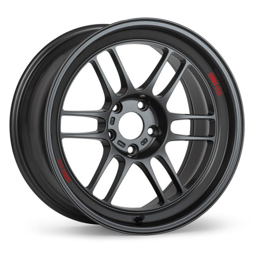 Enkei RPF1RS 18x10.5 5x114.3 10mm Offset 75mm Bore Matte Gunmetal Wheel - Lunaticsco