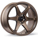 Enkei T6R 17x9 40mm Offset 5x114.3 Bolt Pattern 72.6 Bore Matte Bronze Wheel - Lunaticsco