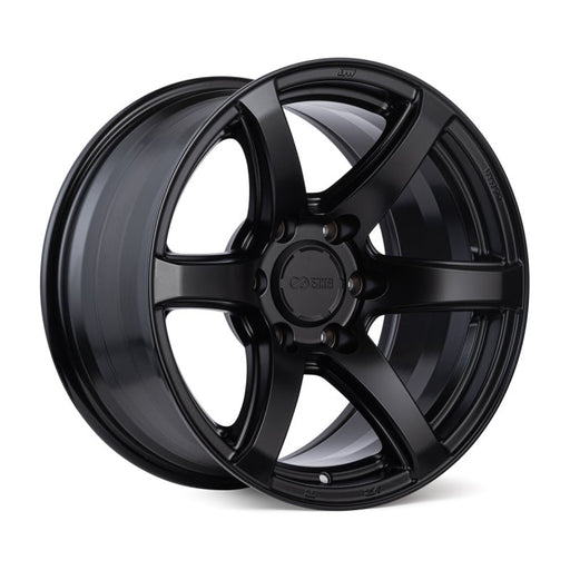 Enkei T6R 18x8.5 38mm Offset 5x114.3 Bolt Pattern 72.6 Bore Gloss Black Wheel - Lunaticsco