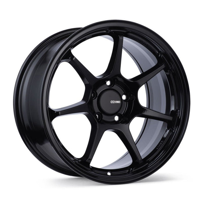 Enkei TS - 7 18x8 5x100 45mm Offset 72.6mm Bore Gloss Black Wheel - Lunaticsco