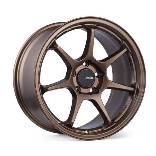 Enkei TS - 7 18x8 5x100 45mm Offset 72.6mm Bore Matte Bronze Wheel - Lunaticsco