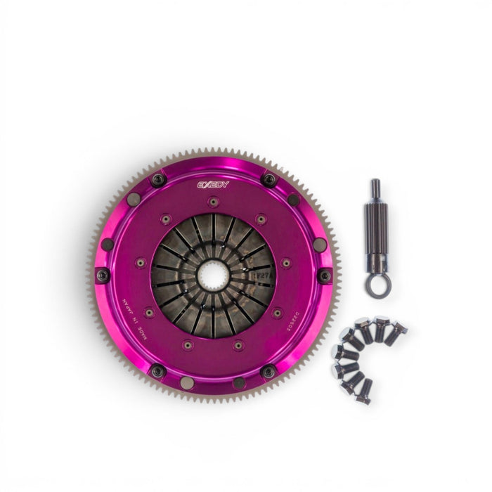 Exedy Hyper Series Single Clutch Kit (Sprung Center Disc, Push Type Cover), 90-93 Toyota Celica All-Trac, 91-95 Toyota MR2 - Lunaticsco