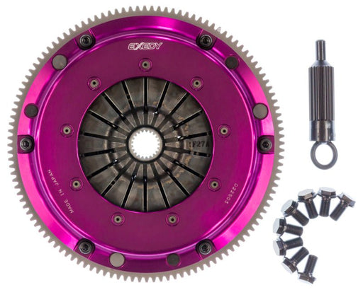 Exedy Hyper Series Single Clutch Kit (Sprung Center Disc, Push Type Cover), 90-93 Toyota Celica All-Trac, 91-95 Toyota MR2 - Lunaticsco