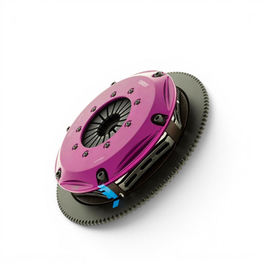 Exedy Hyper Series Twin Cerametallic Clutch Kit (Sprung Center Disc, Push Type Cover), 13-16 Scion FR-S, 13-17 Subaru BRZ, 17-20 Toyota 86 - Lunaticsco