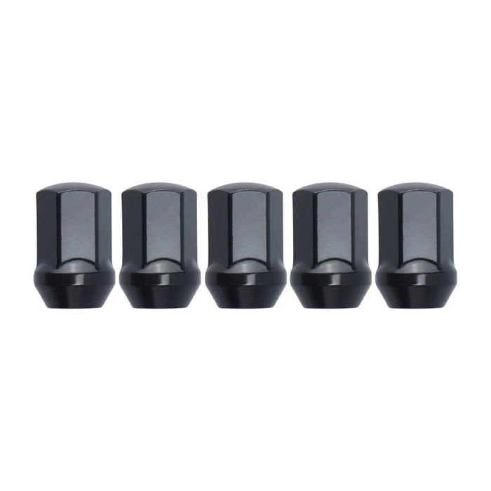 F2 Function Form Black Steel Lug Nuts M12x1.5 (Set Of 20) - Lunaticsco