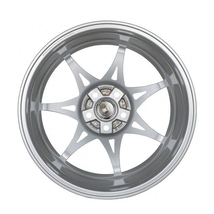 Stage Wheels Foushee 18x9.5 +38mm 5x120 CB: 74.1 Color: Liquid Silver