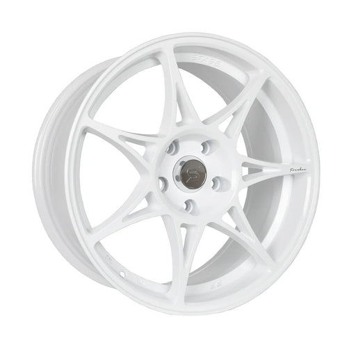 Foushee 18x8.5 +35mm 5x114.3 CB: 73.1 Color: White - Lunaticsco