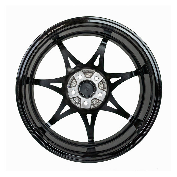 Foushee 18x8.5 +42mm 5x108 CB: 67.1 Color: Black - Lunaticsco