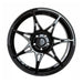 Foushee 18x8.5 +42mm 5x108 CB: 67.1 Color: Black - Lunaticsco