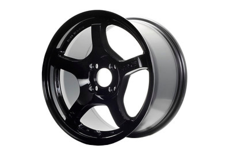 Gram Lights 57CR 15x8.0 +35 4 - 100 Glossy Black Wheel - Lunaticsco