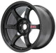 Gram Lights 57DR 17x9.0 +38 5 - 114.3 Semi Gloss Black Wheel - Lunaticsco