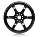 Gram Lights 57DR 18x9.5 +22 5 - 114.3 Glossy Black Wheel - Lunaticsco