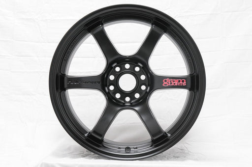 Gram Lights 57DR 19x8.5 +35 5 - 114.3 Semi Gloss Black Wheel - Lunaticsco