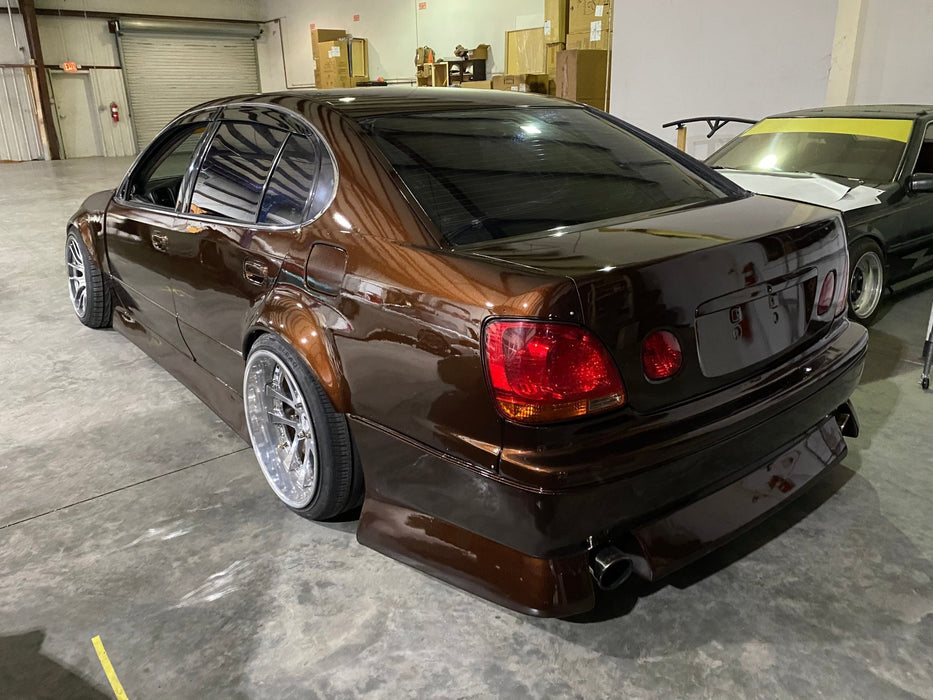 Heat Lightning Front & Rear Bash Bar Combo Lexus GS300/400/430 & Aristo 98–05 - Lunaticsco
