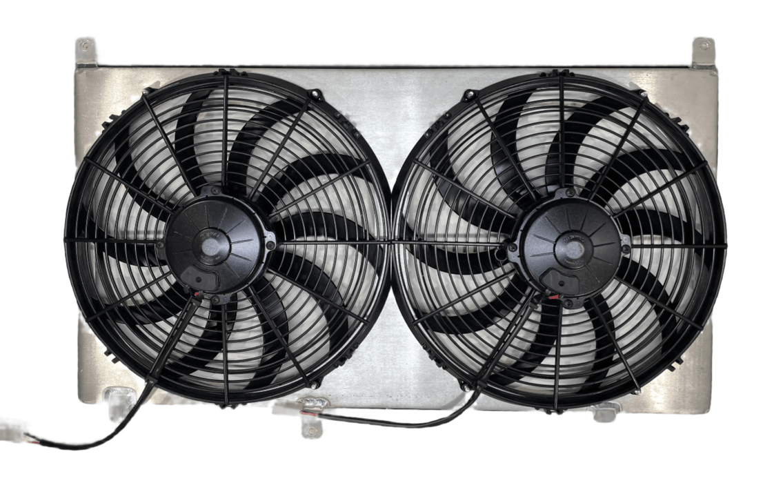 Heat Lightning Speed Shop 14" Electric Fan Shroud Kit JZX100 Chaser / Mark 2 / Cresta - Lunaticsco