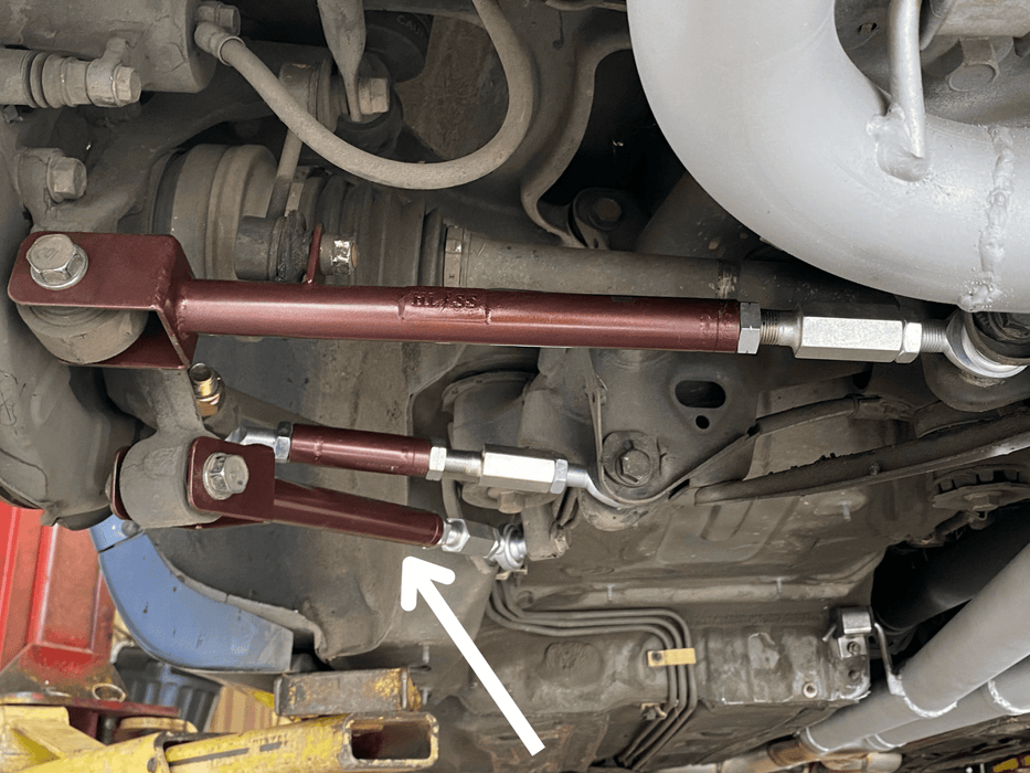 Heat Lightning Speed Shop Adjustable Rear Traction Arms Lexus LS / Toyota Celsior 90–94 - Lunaticsco