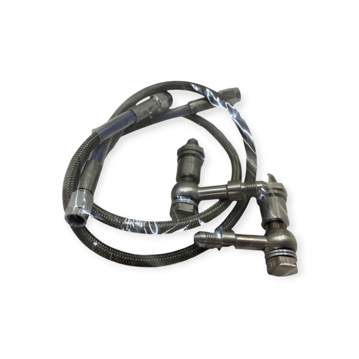 Heat Lightning Speed Shop Stainless Steel Braided Extended Front Brake Line Kit Toyota / Lexus - Lunaticsco