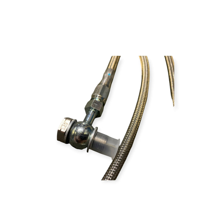 Heat Lightning Stainless Steel Braided Extended Front Brake Line Kit Toyota Lexus - Lunaticsco