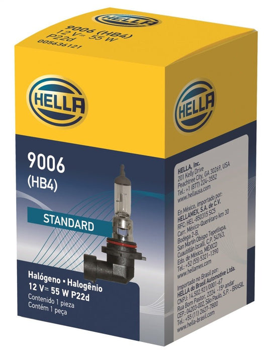 Hella 9006 12V 55W Halogen Bulb - Lunaticsco