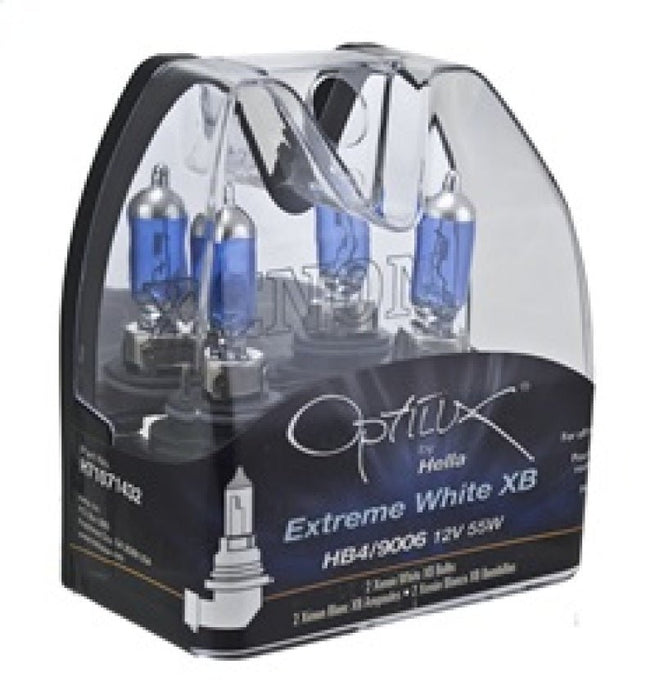 Hella 9006 12V 55W Xen White Bulb (Pair) - Lunaticsco