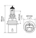 Hella Bulb 9004 12V 65/45W Xen White XB (Pair) - Lunaticsco