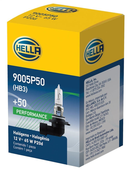 Hella Bulb 9005 12V 65W P20D T4 +50 (Pair) - Lunaticsco