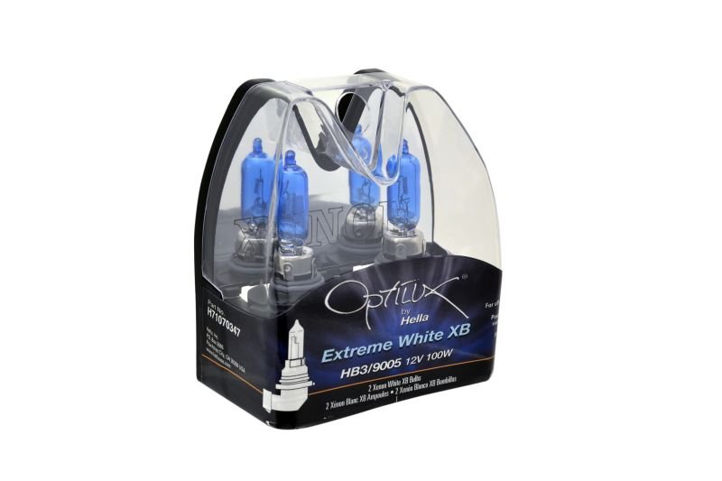 Hella HB3 9005 12V 100W Xenon White XB Bulb (Pair) - Lunaticsco
