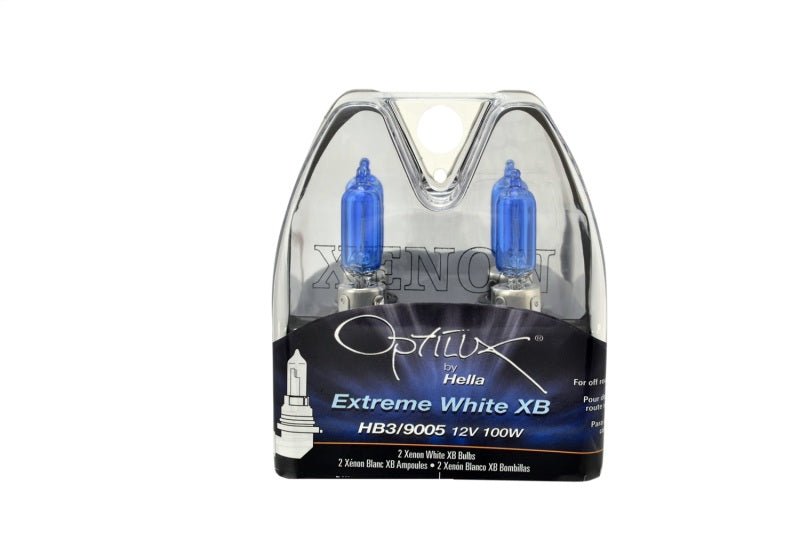 Hella HB3 9005 12V 100W Xenon White XB Bulb (Pair) - Lunaticsco