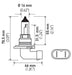 Hella Optilux HB4 9006 12V/55W XY Xenon Yellow Bulb (Pair) - Lunaticsco