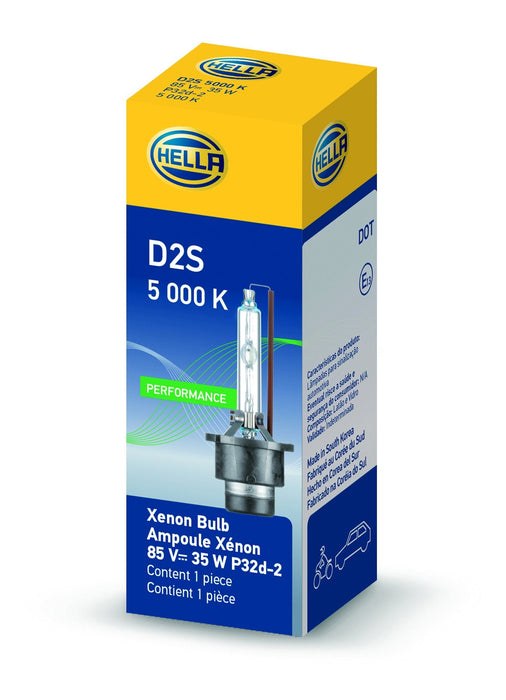 Hella Xenon D2S Bulb P32d - 2 85V 35W 5000k - Lunaticsco