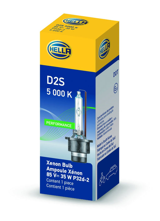 Hella Xenon D2S Bulb P32d - 2 85V 35W 5000k - Lunaticsco