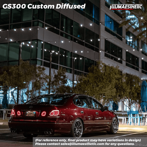 Illumaesthetic Lexus GS300 & Toyota Aristo (S160, 2nd Gen) - Complete Tail Light DIY Kit - Lunaticsco