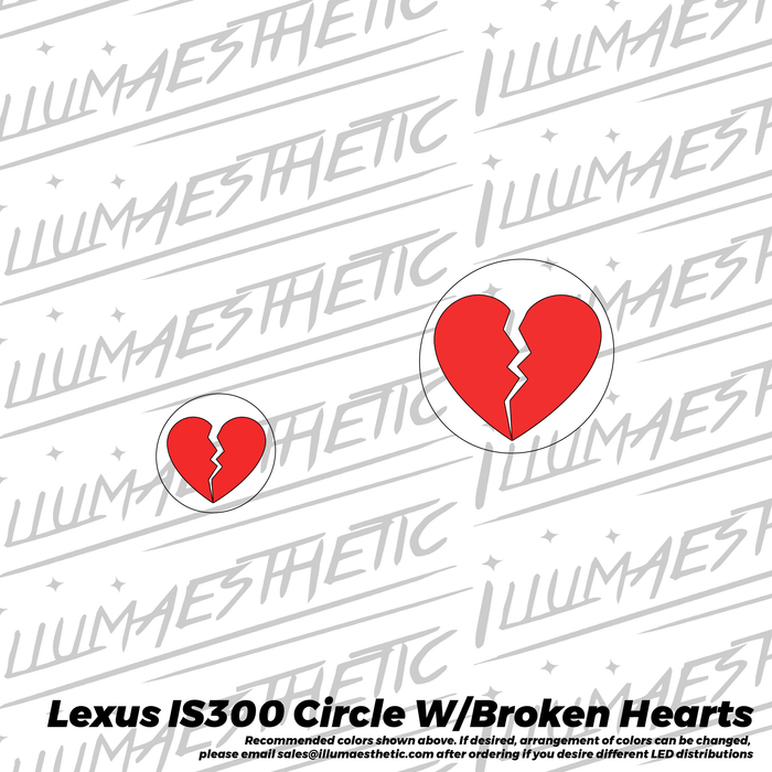 Illumaesthetic Lexus IS300 & Toyota Altezza (XE10) - Complete Tail Light DIY Kit - Lunaticsco