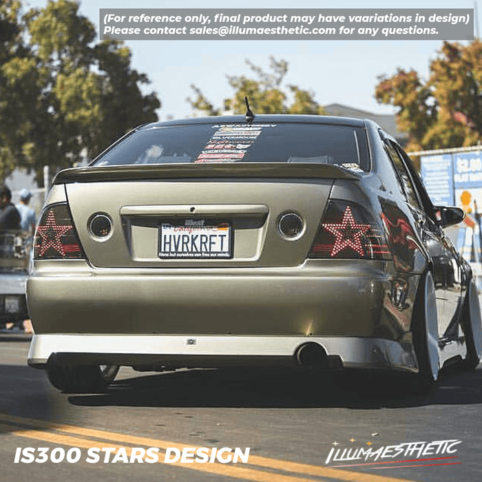 Illumaesthetic Lexus IS300 & Toyota Altezza (XE10) - Complete Tail Light DIY Kit - Lunaticsco