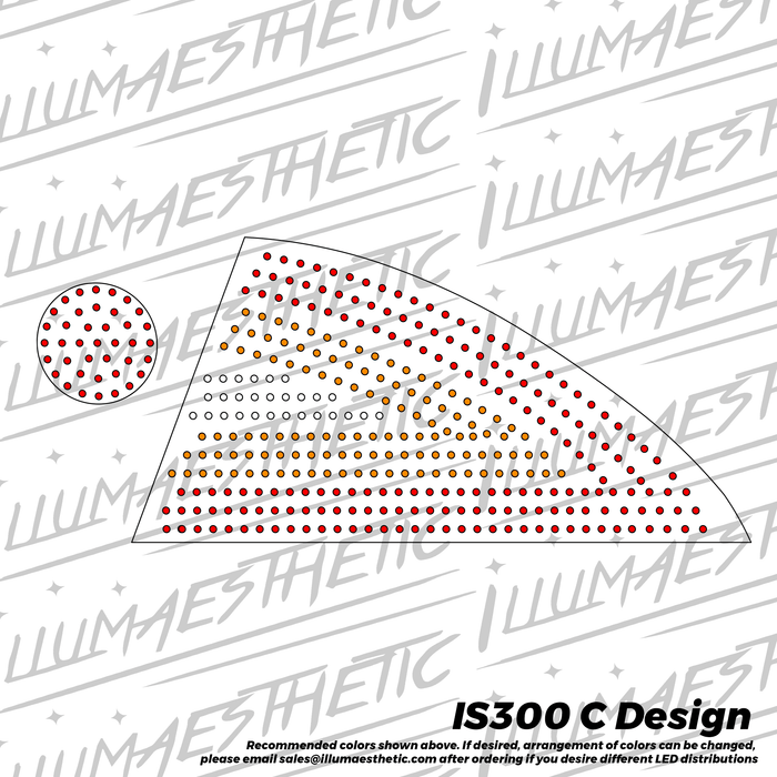 Illumaesthetic Lexus IS300 & Toyota Altezza (XE10) - Complete Tail Light DIY Kit - Lunaticsco