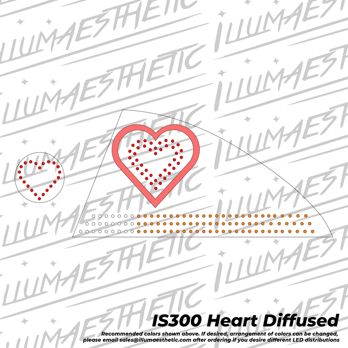 Illumaesthetic Lexus IS300 & Toyota Altezza (XE10) - Complete Tail Light DIY Kit - Lunaticsco